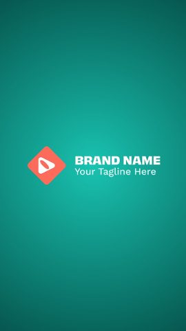 Vertical Minimal Logo Reveals After Effects Project