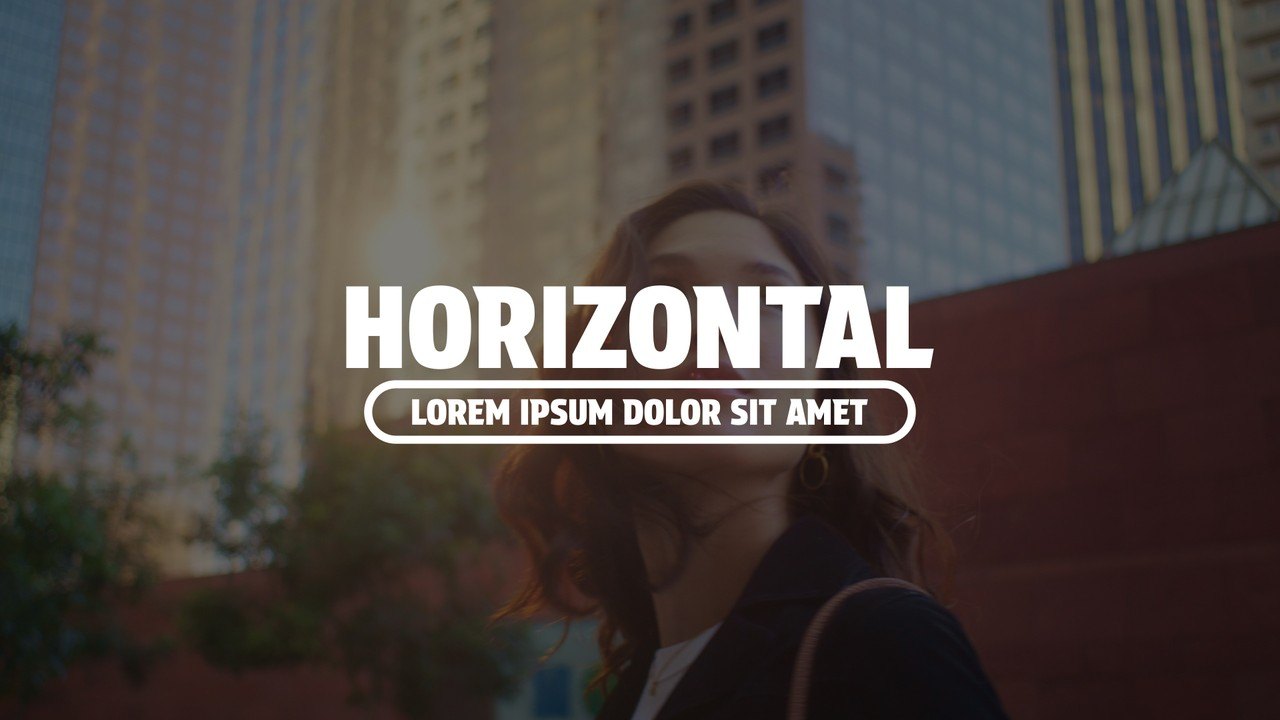 Condensed Caps Titles with Rounded Caption Pill After Effects Template