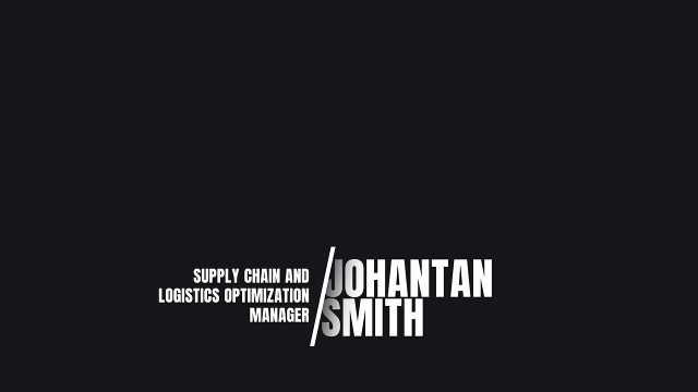 After Effects Executive Lower Third with Three Line Job Title and Slash Divider Template