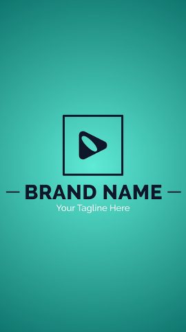 Vertical Logo Animations Templates for After Effects