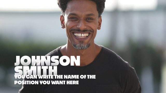Heavy Type Speaker Name Title Lower Third After Effects Template