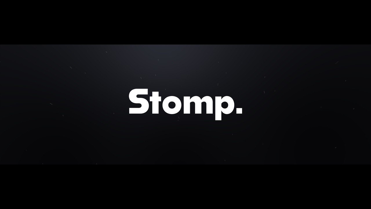 4K Stomp Typography with Vibrating Underline Streak After Effects Template