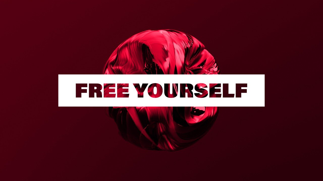 Fast Phrase Animated Typography with Liquid Sphere and White Plate After Effects Template