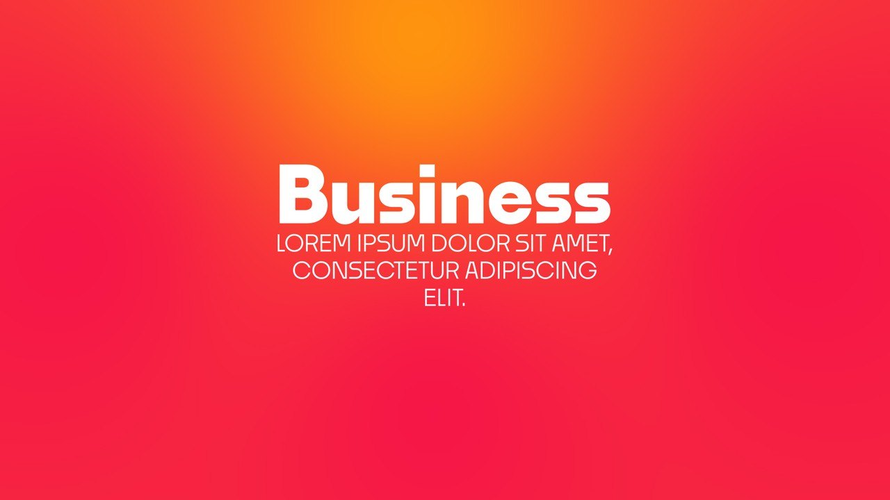 Business Word Title over Copy Lines Text Animation After Effects Template