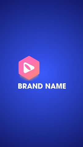 Trendy Vertical Logo Intro After Effects Template