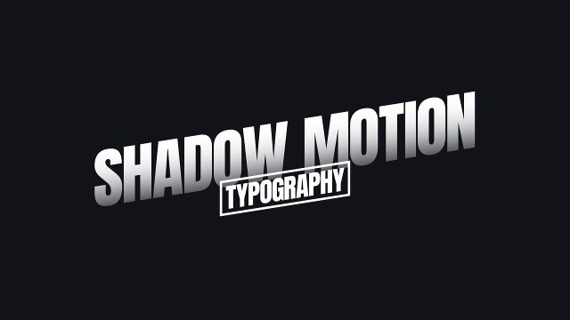 Tilted Shadow Typography Titles featuring Boxed Word Template for Adobe Premiere Pro
