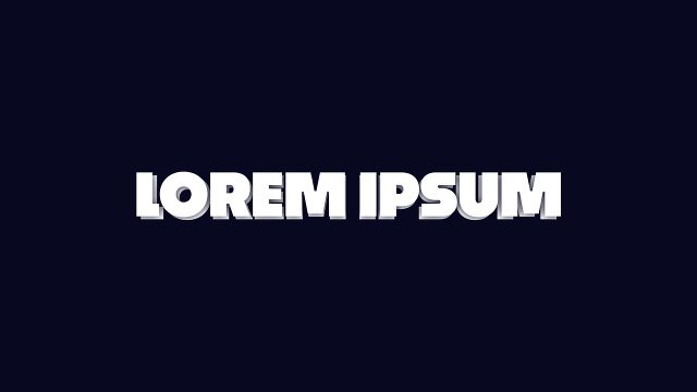Editable and Slick Animated Titles