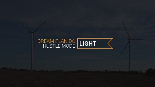 Dream Plan Do Ribbon Title Free After Effects Template