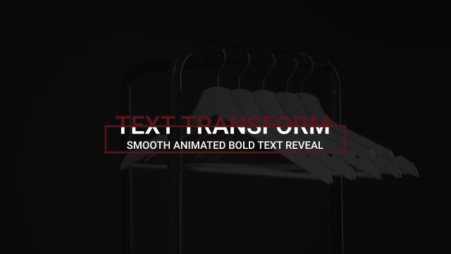 Modern Text Transform Free Premiere Pro Template