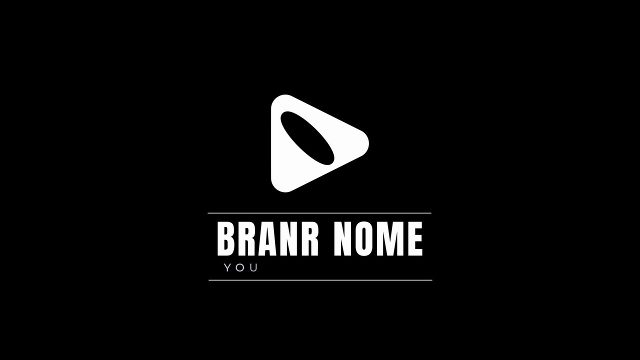 Glitch Logo Reveal between Two Lines and Slogan Premiere Pro MOGRT