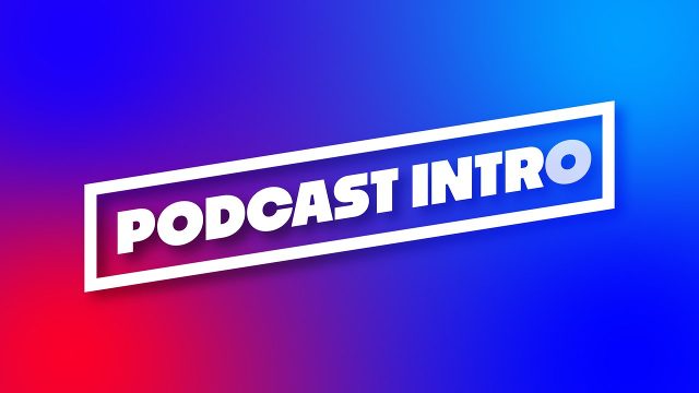Red Blue Gradient Corporate Title Opener with Promo Edge Wipes Premiere Pro MOGRT