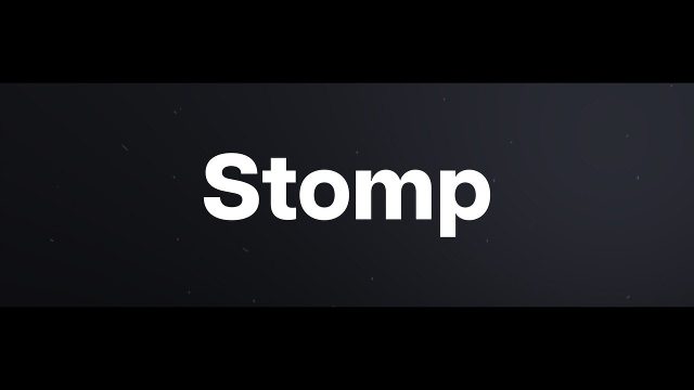 Kinetic Promo Texts with Spinning Words on Gray Strip Premiere Pro MOGRT