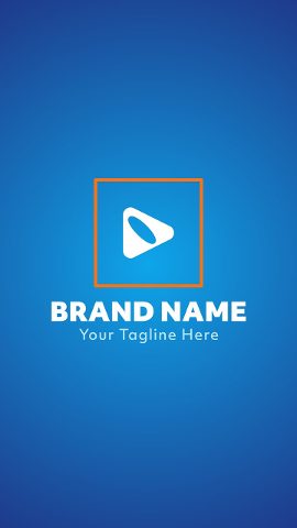 Vibrant Vertical Logo Reveal