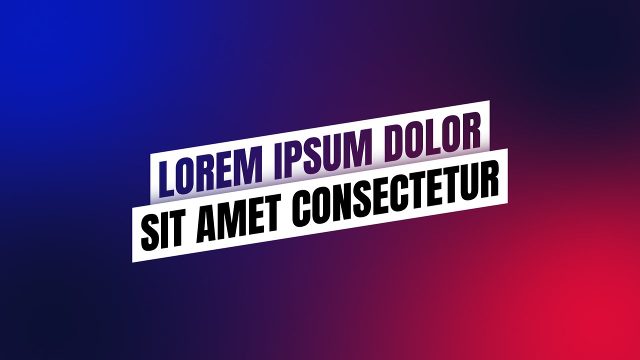Professional Twin Tilted White Box Text Animations for Keynotes After Effects Template Pack