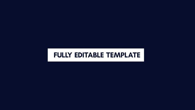 Free After Effects Solid Box Bold Typography for Vlogs