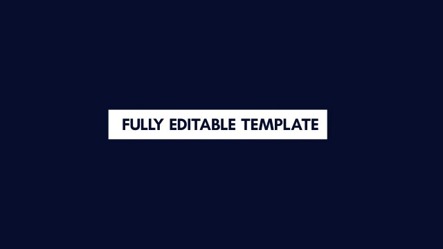 Free After Effects Solid Box Bold Typography for Vlogs