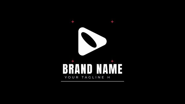 RGB Split Brand Logo Intro featuring Target Marks Premiere Pro MOGRT