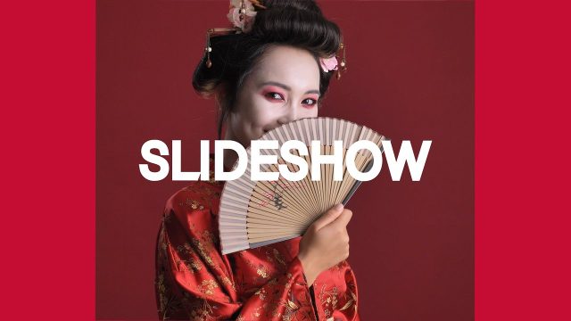 Giant S Initial Mask Cultural Slideshow After Effects Template