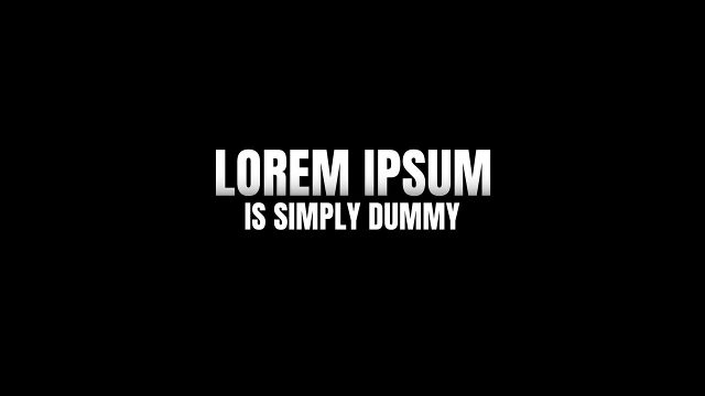 Minimal Corporate Title with Soft Subtitle Fade Project for After Effects