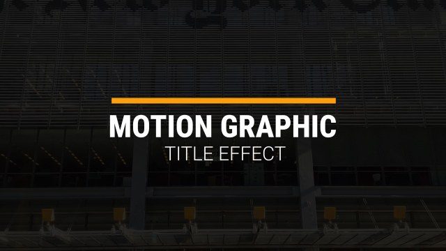 Smooth Motion Graphic Free Premiere Pro Template for Text Animation