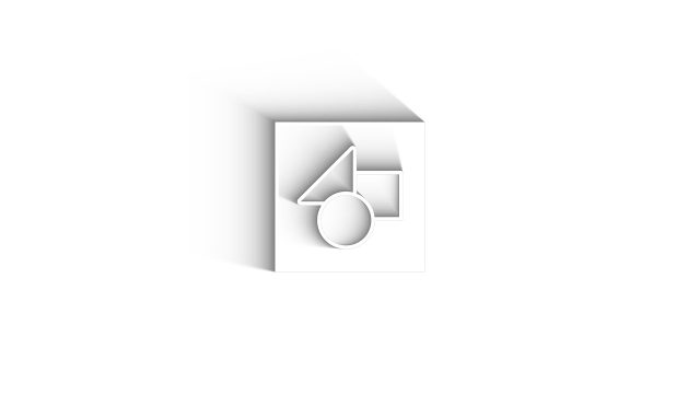 White Embossed Square Logo Animation Template for Adobe Premiere Pro