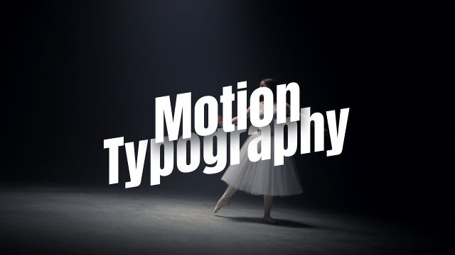Overlapping Leaning Words Motion Typography Titles After Effects Template
