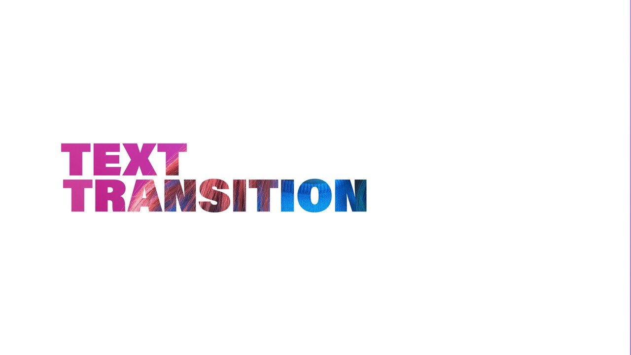 Gradient Lettering Text Transitions featuring Paper Sheet After Effects Template