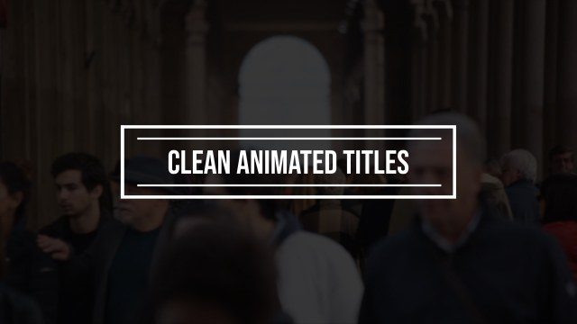 Ruled Box Typography for Internal Communications in After Effects – Free Download