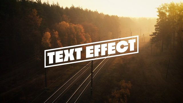 Angled Frame Headline Text Effects Premiere Pro MOGRT Templates