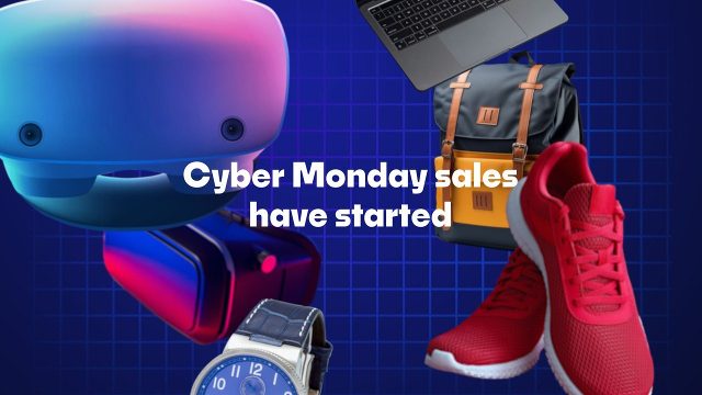 Black Friday Deals Countdown Showcase on Neon Grid Premiere Pro MOGRT