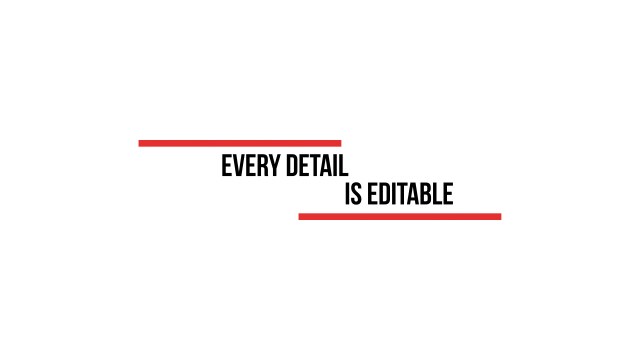 Red Line Step Typography for Premiere Pro – Free YouTube MOGRT