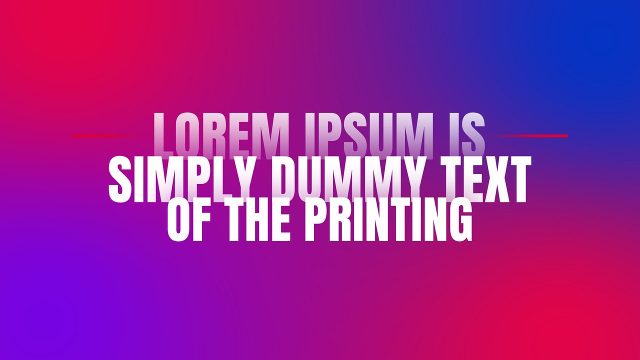 Stylish Gradient Text Effects