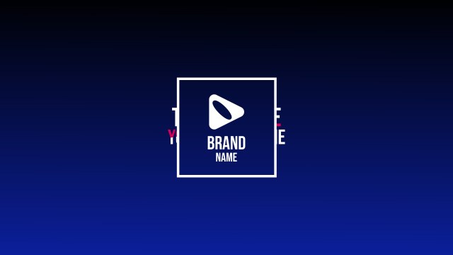 Minimal Logo Reveal Free After Effects Template with Elegant Text Animation