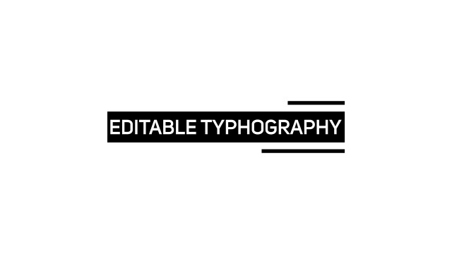 Inverted Label Rules Typography MOGRT for TV Reports – Free Premiere Pro