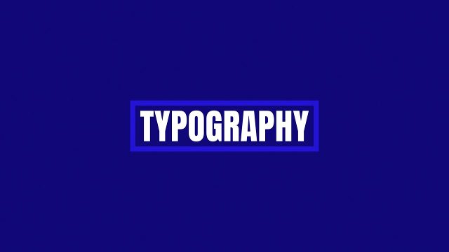 Bold Color Edge Label Typography Titles Template for Adobe Premiere Pro