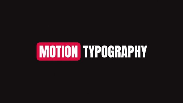 After Effects Color Tab beside a Condensed Word Motion Typography Template