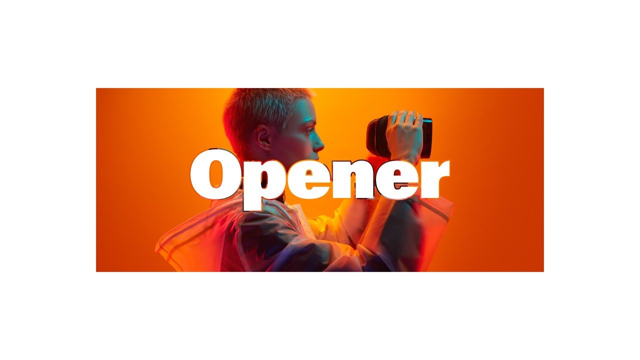 Punchy Openers with Sliced Photo Frames and Big Type Premiere Pro MOGRT