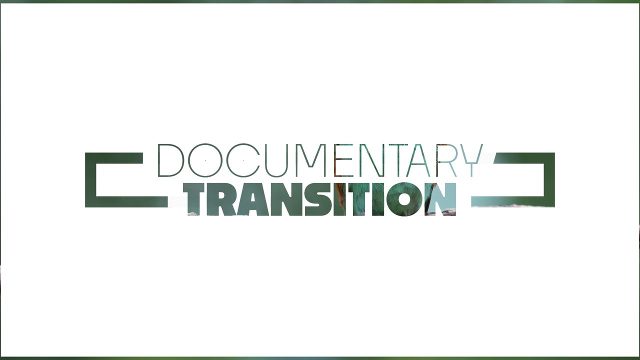 Animated Editorial Bracket Frame Title Documentary Title Transition After Effects Template