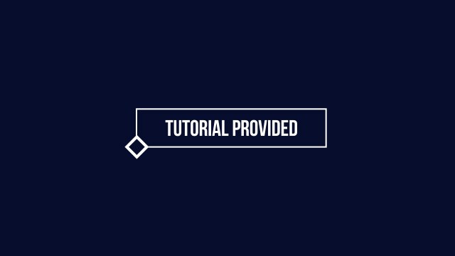 Interview Headline: Diamond Corner Callout – Free Premiere Pro Template