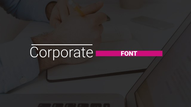 Corporate Presentation Free After Effects Template with Professional Text Animation