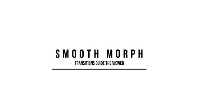Spaced Morph Title Animation – Free After Effects Template for Webinars