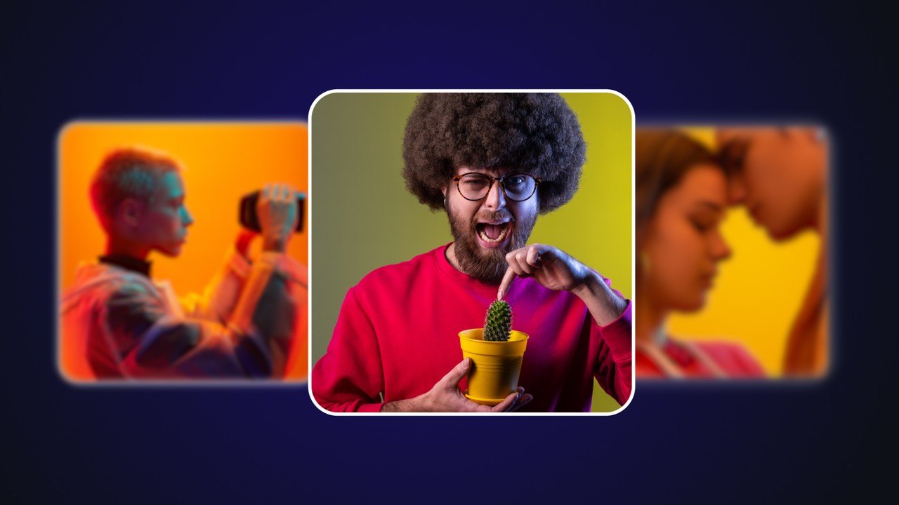 Rotating Cards 3D Carousel Photo Slideshows After Effects Template