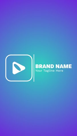 Simple Vertical Logo Reveal