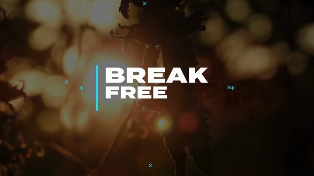 4K Dirty Glitch Titles and Promotional Text MOGRT for Music Videos