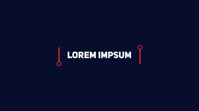 Clean Lorem Ipsum Text Free Premiere Pro Text Animation Template for Titles