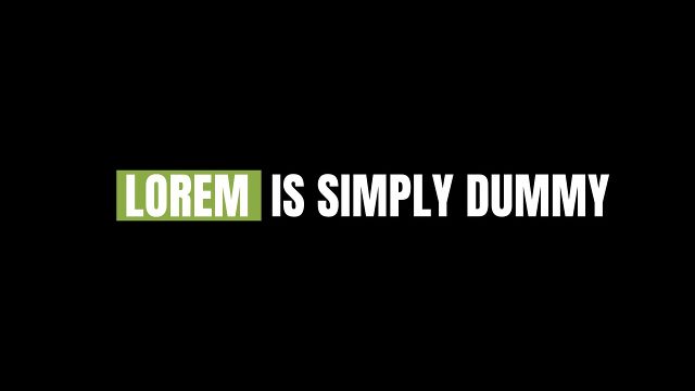 Lime Keyword Highlight Caption Text Animation Template for After Effects