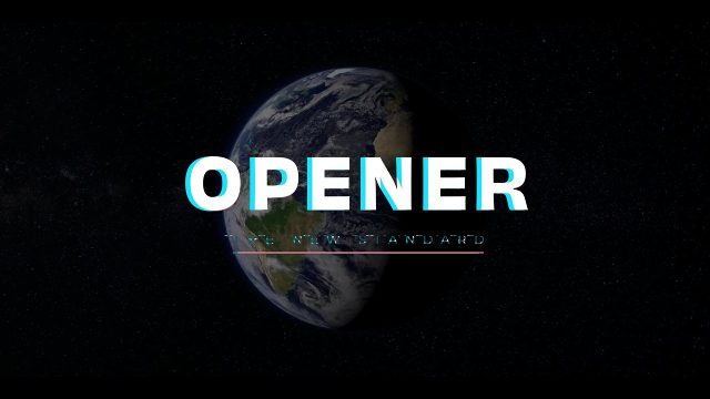 Clean Glitch Titles and Text Reveals in 4K UHD After Effects Project