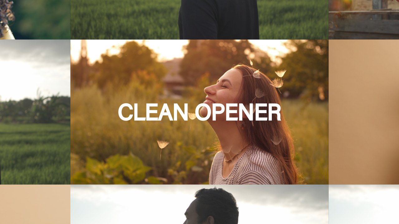 Countryside Mosaic Fresh and New Slideshow After Effects Template