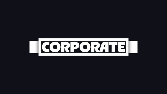 Animated Corporate Typography Titles on White Bar Frame Project for After Effects