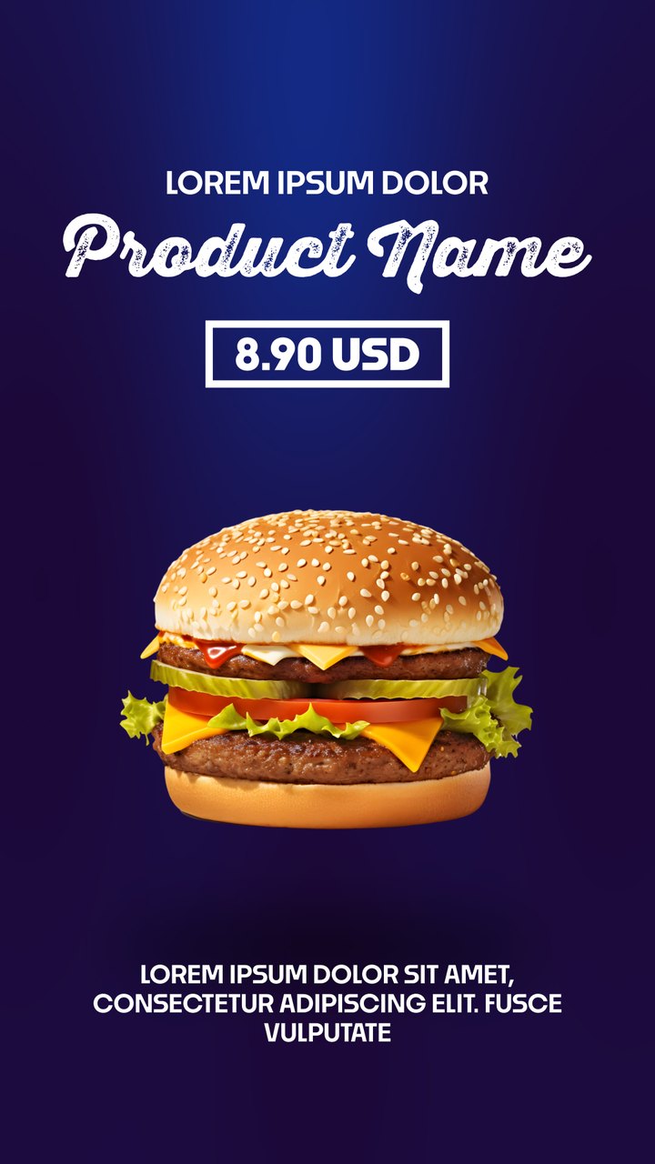 Script Title Triple Dish Restaurant Reel After Effects Template